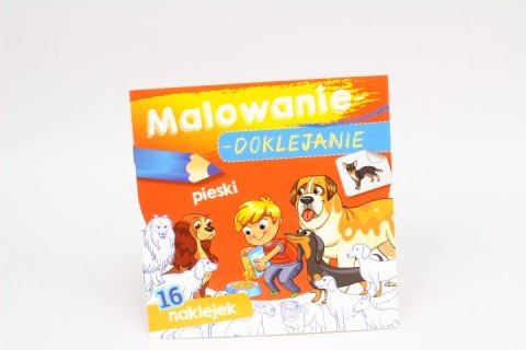 Malowanie Doklejanie Pieski 71351