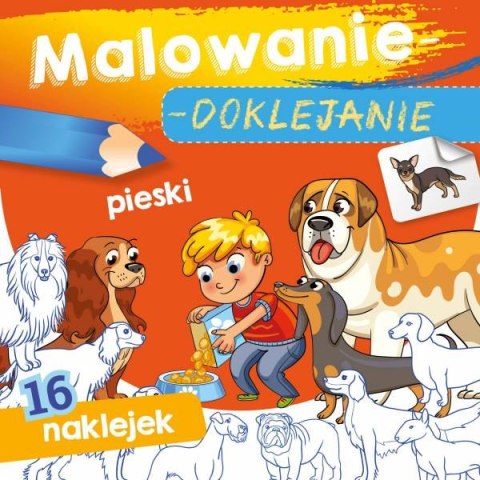 Malowanie Doklejanie Pieski 71351