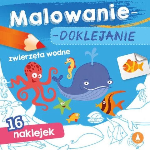 Malowanie Doklejanie Zwierzęta wodne 71146
