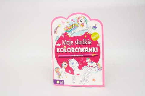 Moje słodkie kolorowanki Jednorożce 58.11.1 90102
