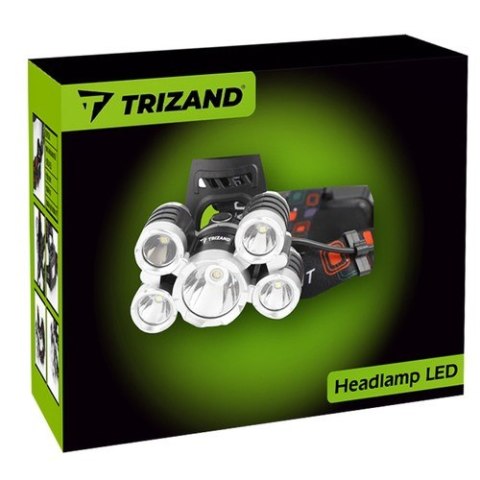ND12_15382 Latarka czołowa 5 x LED T6 CREE 5902802922076