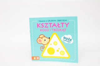 Nauka z grubym obrysem Koło i trójkąt 58.11. 03381