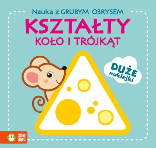 Nauka z grubym obrysem Koło i trójkąt 58.11. 03381