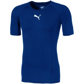 ND05_K14583-L 655918 02 Koszulka męska Puma LIGA Baselayer SS niebieska 655918 02 r.L