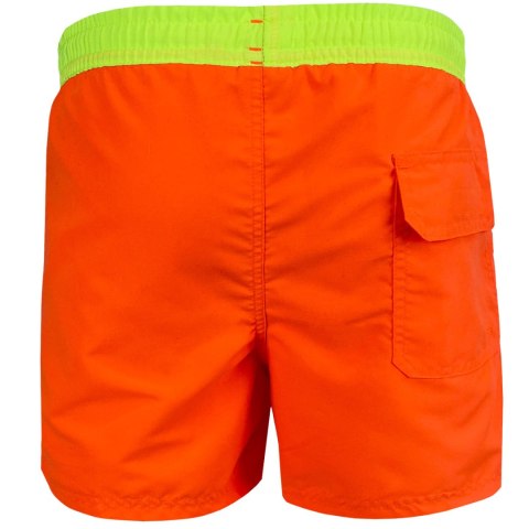 ND05_S11188-2XL Szorty kąpielowe Crowell Fluo kol. 1 pomarańczowe neon r.2XL