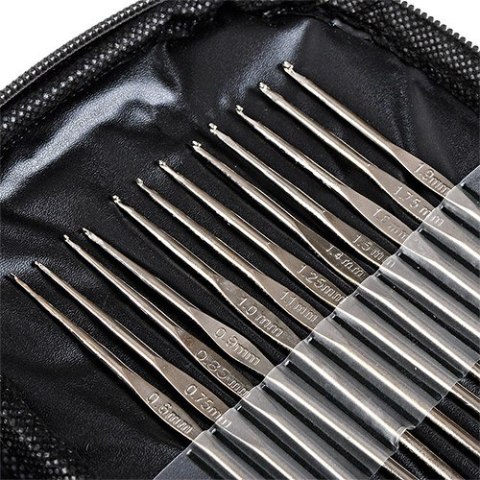 ND12_14416 Zestaw szydełek 50 szt. 5902802915702