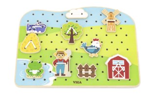 ND18_5099 Viga 44637 Gra w sznurowanie - farma