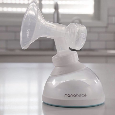 ND19_NABE-1811210 Zestaw adapterów do laktatorów dla butelek Nanobébé - 2 szt.