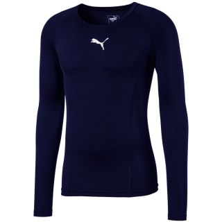 ND05_K14585-XL 655920 20 Koszulka męska Puma LIGA Baselayer LS granatowa 655920 20 r.XL