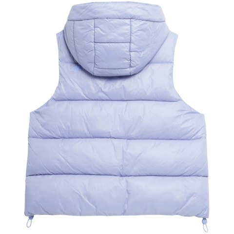 ND05_K14630-M 4FSS23TDJAF092 52S Kamizelka damska puchowa 4F F092 jasny fiolet 4FSS23TDJAF092 52S r.M