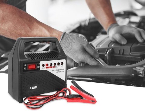 ND12_14730 Prostownik do akumulatora 12V 6A 5900779937147