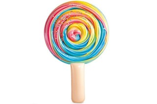 Materac dmuch.lód tęczowy 198X127X25 58754 22688