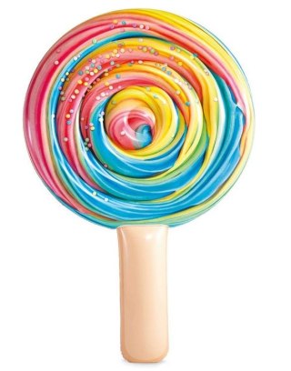 Materac dmuch.lód tęczowy 198X127X25 58754 22688