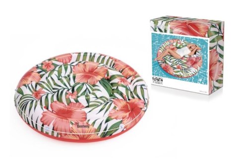 Materac dmuchany Wyspa kwiaty 158cm B43410 82855