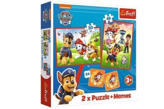 PUZZLE 2w1+memos Psia ekipa w akcji /Viacom 93337
