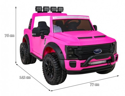 ND28_12917_PA_SX2088_ROZ Pojazd Ford Super Duty Różowy