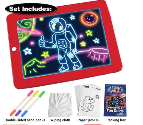 ND41_dS_56560 Magic Pad 3DX9 czerwony