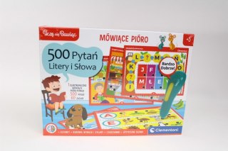 CLE Mówiące pióro 500pytań Litery 50780