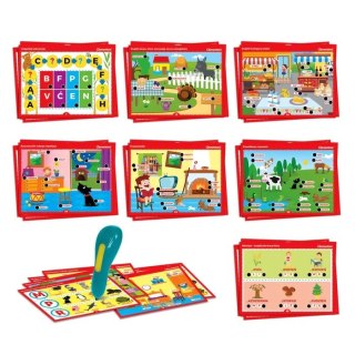 CLE Mówiące pióro 500pytań Litery 50780