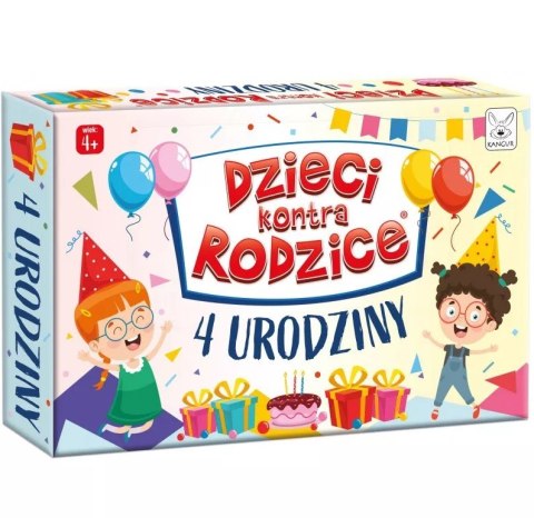 Dzieci kontra rodzice gra Urodziny 4+ 75482
