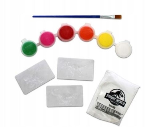 JW gipsowy odlew dino+farbki 93-0050 54856