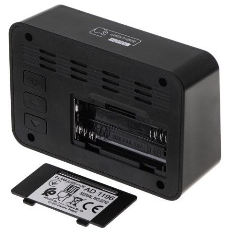 AD 1196B Budzik na baterie