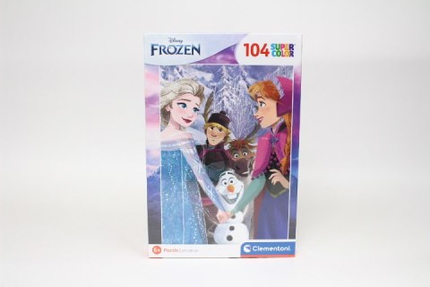 CLE puzzle 104 SuperKolor Disney Drozen 25742