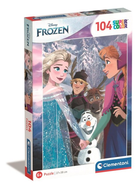 CLE puzzle 104 SuperKolor Disney Drozen 25742