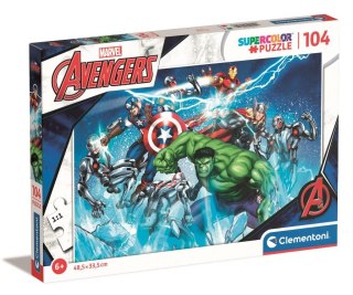 CLE puzzle 104 SuperKolor Marvel Avengers 25744