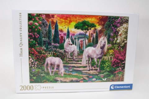 CLE puzzle 2000 HQ Classical Garden Unicorns 32575