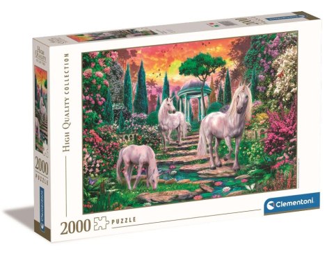CLE puzzle 2000 HQ Classical Garden Unicorns 32575