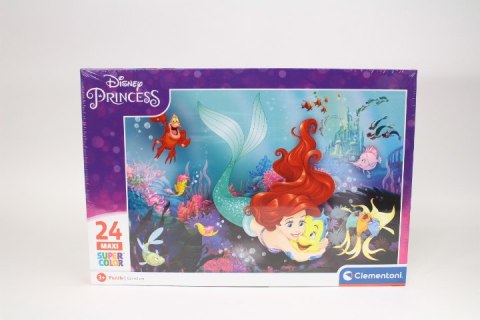 CLE puzzle 24 maxi SuperKolor Little Mermaid 24243