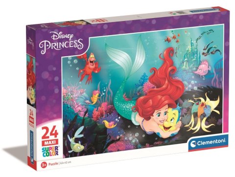 CLE puzzle 24 maxi SuperKolor Little Mermaid 24243