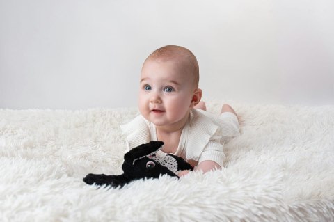 Jamiś piszczek z gryzakiem kontrastowy 914 69144