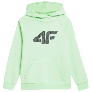 ND05_B22426-128cm 4FJSS23TSWSM220 42S Bluza dla chłopca 4F jasna zieleń 4FJSS23TSWSM220 42S r.128cm