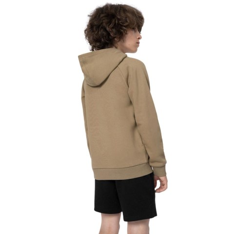 ND05_B22428-140cm 4FJSS23TSWSM220 83S Bluza dla chłopca 4F beż 4FJSS23TSWSM220 83S r.140cm