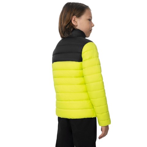 ND05_K14719-152cm 4FJSS23TDJAM077 45S Kurtka puchowa dla chłopca 4F soczysta zieleń 4FJSS23TDJAM077 45S r.152cm