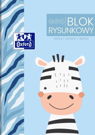 ND39_516532 BLOK RYSUNKOWY A2/20K BIA 120G OXF KIDS A 5 PG