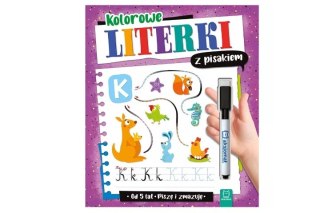 Piszę i zmazuję Kolorowe literki z pis..3774 35558