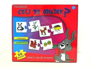 Puzzle edukacyjne PE10 Czyj to obiadek? 51443