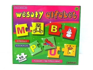 Puzzle edukacyjne PE11 Wesoły alfabet 51634