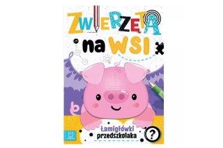 Zwierzęta na wsi Łamigłówki przedszkolaka 36883
