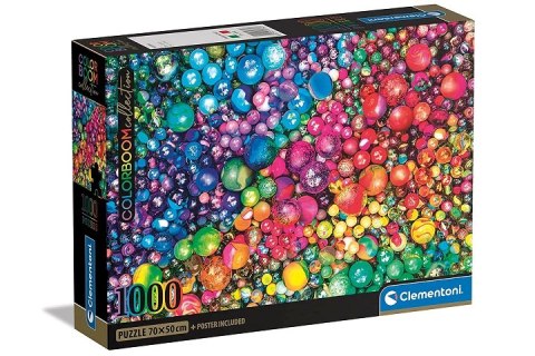 CLE puzzle 1000 Compact Colorboom Marbles 39780