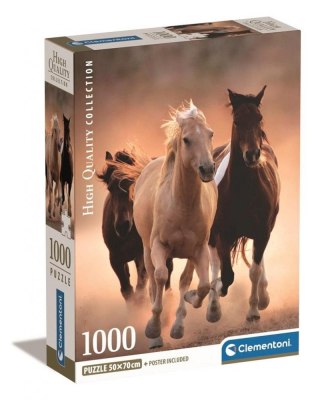 CLE puzzle 1000 Compact Running Horses 39771