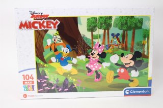 CLE puzzle 104 maxi SuperKolor Mickey&Frien..23772