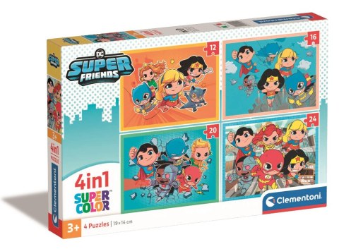 CLE puzzle 4w1 SuperKolor DC Superfriends 21520