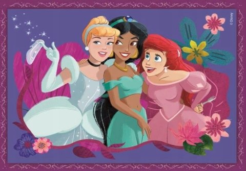 CLE puzzle 4w1 SuperKolor Disney Princess 21517