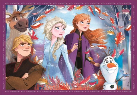 CLE puzzle 4w1 SuperKolor Frozen 21518