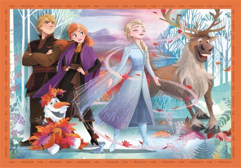 CLE puzzle 4w1 SuperKolor Frozen 21518
