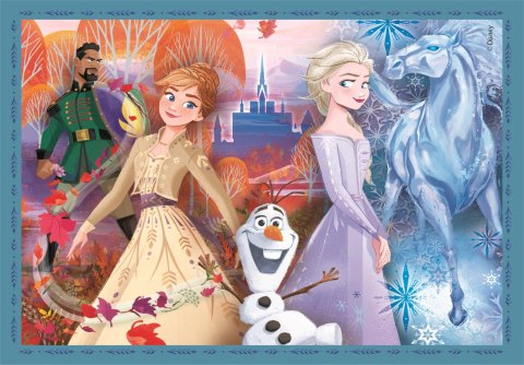 CLE puzzle 4w1 SuperKolor Frozen 21518